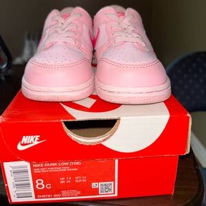 Nike Triple Pink Dunks Toddler